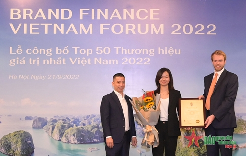 Viettel là thương hiệu giá trị nhất Việt Nam 7 năm liên tiếp